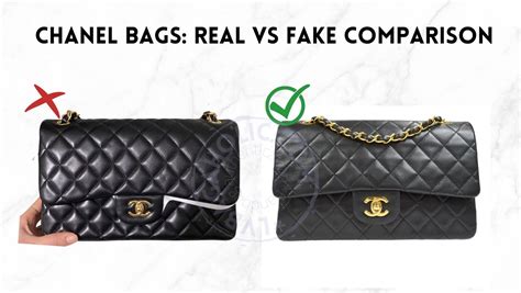 chanel bag fake vs real|authentic copy of Chanel handbags.